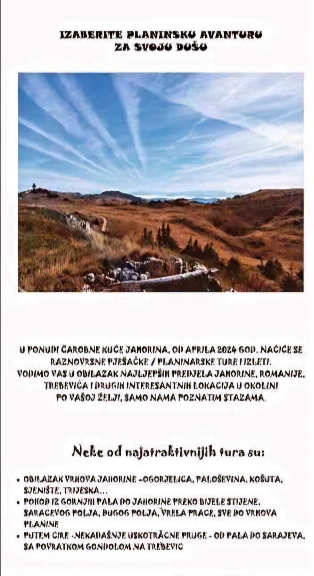 Carobna Kuca Jahorina别墅 外观 照片